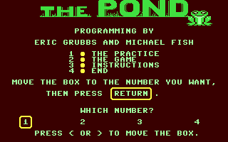 C64 GameBase Pond,_The Sunburst_Communications 1984