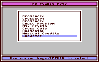 C64 GameBase Puzzle_Page_#076,_The Loadstar/Softdisk_Publishing,_Inc. 1990