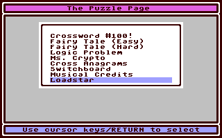 C64 GameBase Puzzle_Page_#100,_The Loadstar/Softdisk_Publishing,_Inc. 1992