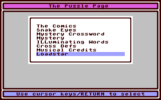 C64 GameBase Puzzle_Page_#106,_The Loadstar/Softdisk_Publishing,_Inc. 1993