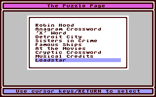 C64 GameBase Puzzle_Page_#107,_The Loadstar/Softdisk_Publishing,_Inc. 1993