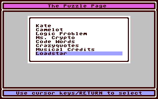 C64 GameBase Puzzle_Page_#108,_The Loadstar/Softdisk_Publishing,_Inc. 1993