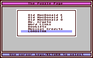 C64 GameBase Puzzle_Page_#109,_The Loadstar/Softdisk_Publishing,_Inc. 1993