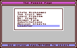 C64 GameBase Puzzle_Page_#111,_The Loadstar/Softdisk_Publishing,_Inc. 1993