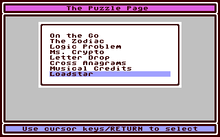 C64 GameBase Puzzle_Page_#112,_The Loadstar/Softdisk_Publishing,_Inc. 1993
