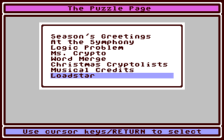 C64 GameBase Puzzle_Page_#115,_The Loadstar/Softdisk_Publishing,_Inc. 1993