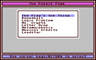 C64 GameBase Puzzle_Page_#121,_The Loadstar/Softdisk_Publishing,_Inc. 1994