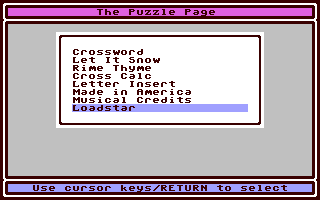 C64 GameBase Puzzle_Page_#122,_The Loadstar/Softdisk_Publishing,_Inc. 1994