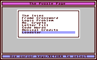 C64 GameBase Puzzle_Page_#128,_The Loadstar/Softdisk_Publishing,_Inc. 1995