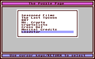 C64 GameBase Puzzle_Page_#135,_The Loadstar/Softdisk_Publishing,_Inc. 1995