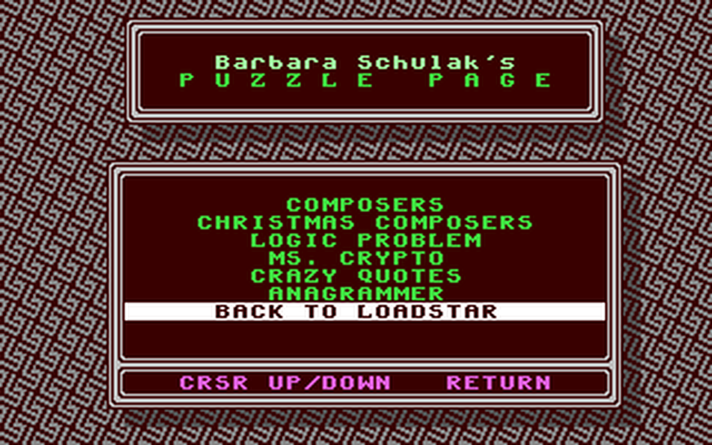 C64 GameBase Puzzle_Page_#139,_The Loadstar/J_&_F_Publishing,_Inc. 1996