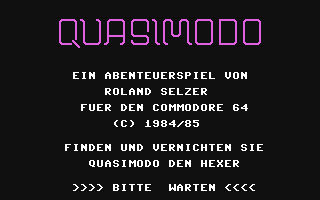C64 GameBase Quasimodo_-_Herrscher_der_Kartanen Markt_&_Technik/64'er 1985