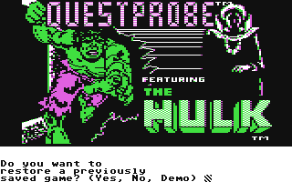 C64 GameBase Questprobe_1_-_The_Incredible_Hulk Commodore 1984