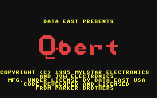 C64 GameBase Q*bert Parker_Brothers 1983
