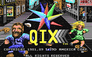 C64 GameBase Qix Taito 1989