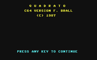 C64 GameBase Quadrato Tronic_Verlag_GmbH/Compute_mit 1987