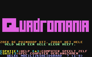 C64 GameBase Quadromania Courbois_Software 1987