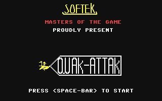 C64 GameBase Quak-Attak Softek 1983