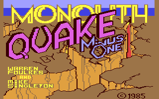 C64 GameBase Quake_Minus_One Beyond/Monolith 1985