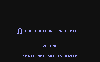 C64 GameBase Queens Alpha_Software_Ltd. 1986