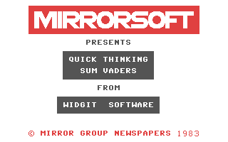 C64 GameBase Quick_Thinking! Mirrorsoft_Ltd. 1983