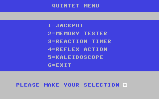 C64 GameBase Quintet Street_Games 1984