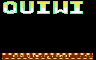 C64 GameBase Quiwi Kingsoft 1986