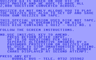 C64 GameBase Quizzer_64 Bubble_Bus