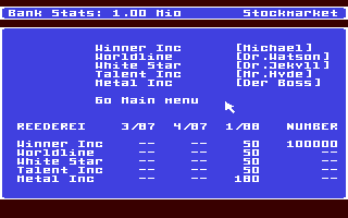 C64 GameBase Reederei (Not_Published) 1990