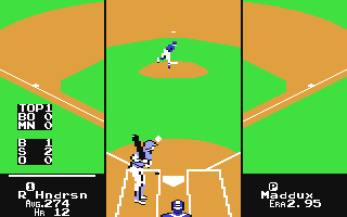 C64 GameBase RBI_2_Baseball Domark/Tengen 1991