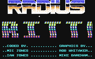 C64 GameBase Radius Players_Software 1987