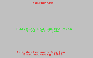 C64 GameBase Rechenlöwe,_Der_-_Fit_in_der_Addition_und_Subtraktion_(3./4._Schuljahr) Commodore/Westermann_Verlag_Braunschweig 1983