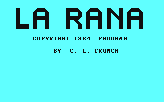 C64 GameBase Rana,_La Edizioni_Societa_SIPE_srl./Special_Program 1984