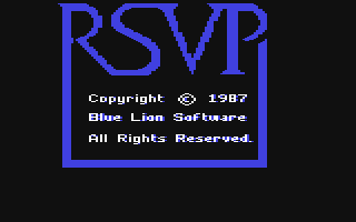 C64 GameBase RSVP Blue_Lion_Software 1987