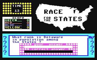 C64 GameBase Race_for_the_States Bascom_Consultants,_Inc. 1984
