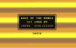 C64 GameBase Race_of_the_Bones Markt_&_Technik/Happy_Computer 1986
