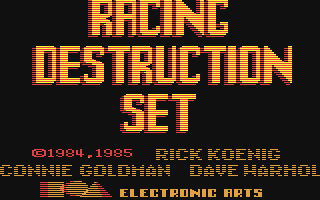 C64 GameBase Racing_Destruction_Set Electronic_Arts 1985