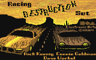 C64 GameBase Racing_Destruction_Set Electronic_Arts 1985