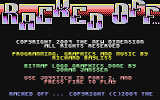 C64 GameBase Racked_Off The_New_Dimension_(TND) 2007
