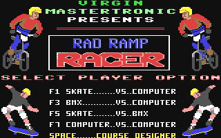 C64 GameBase Rad_Ramp_Racer Virgin_Mastertronic 1990