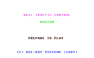 C64 GameBase Rail_Traffic_Control_-_Buxton Dee-Kay_Systems 1987