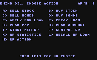 C64 GameBase Rails_West! SSI_(Strategic_Simulations,_Inc.) 1984