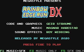 C64 GameBase Rainbow_Edge_Run_DX PhoenixWare 2020