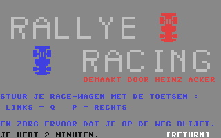 C64 GameBase Rallye_Racing Courbois_Software 1983