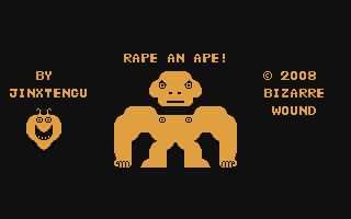 C64 GameBase Rape_an_Ape! Bizarre_Wound 2008