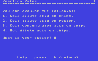C64 GameBase Rate_1_-_Reaction_Rates Commodore_Educational_Software 1983
