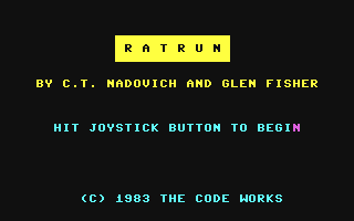 C64 GameBase Ratrun Osbourne/McGraw-Hill 1983