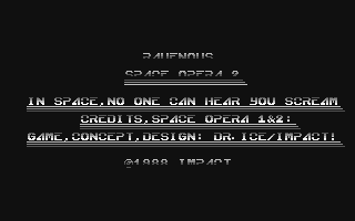 C64 GameBase Ravenous_-_Space_Opera_2 Impact 1989