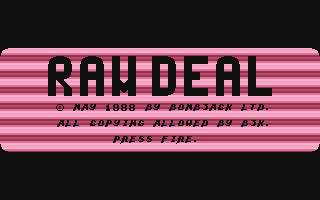 C64 GameBase Raw_Deal (Created_with_SEUCK) 1988