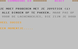 C64 GameBase React Courbois_Software 1984